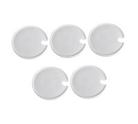 ELEOUTI Set 5 Pezzi Copritazza in Ceramica per Tazza 16oz, Coperchio Riutilizzabile per Casa e Ufficio, Resistente e Sicuro per Bevande Calde come Tè, Caffè e Cioccolata