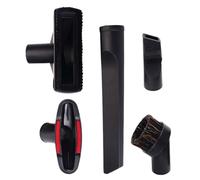 ELEOUTI Set 5 Pezzi Spazzole Ricambio Accessorio in ABS , Spazzola 2 in 1 Antistatica per Aspirapolvere 32mm Interno per Divani e Libri