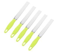 ELEOUTI Set 5 Pezzi Strumenti da Cucina in Acciaio Inossidabile e Plastica, Affetta Formaggio e Agrumi con Superficie Liscia, Facilita la Preparazione