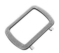 ELEOUTI Specchietto Cosmetico per Auto Clip, Specchio Parasole Rotante in Abs Resistente, Accessorio Interno per Trucco e Ritocchi Rapidi Durante Viaggio, Compatibile Vari Modelli