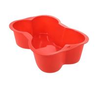 ELEOUTI Stampo in Silicone Riutilizzabile a Forma di Osso per Dolci, Teglia da Forno per Cupcake e Plumcake, Resistente e Facile da Pulire, per Cottura Domestica e Feste Romantiche