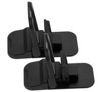 ELEOUTI Supporto per Notebook Antiscivolo in Lega di Alluminio, Supporto Ergonomico Portatile Regolabile per Laptop da Scrivania, Set da 2 Pezzi Compatto e Stabile per Uso Quotidiano