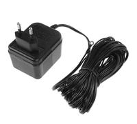 ELEOUTI Trasformatore per Campanello 24v 500mah Alimentatore Stabile Cavo lungo 5/8 Metri in Plastica Nero Design Elegante per Uso Domestico