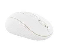 Elephant DragonWar Milki - Mouse wireless con 6 pulsanti di controllo, 2400 Dpi, 2 velocità (1200/2400) Dpi, gommato, compatibile con PC e Mac, bianco