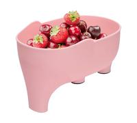 Elephant Drain Basket - Vegetable Washing Basket - Adorable Elephant Sink Drainer Fits Most Kitchen Sinks, For Draining Fruits, Vegetables,