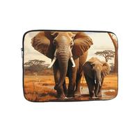 Elephant Family Custodia per laptop da 17 pollici, TSA Custodia protettiva per notebook antiurto Custodia protettiva per notebook resistente all'acqua Custodia per il trasporto del computer Valigetta