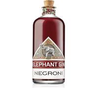 Elephant Gin, Negroni Cocktail Pronto da Bere, 700ml, Ideale per Negroni Premium, Note Dolci e Amare Equilibrate, Miscela di Elephant Barrel Aged Gin, Vermouth e Bitters, Idea Regalo, 28% Vol.