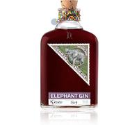Elephant Gin, Sloe Gin, 500ml, Ideale per Gin Tonic Premium, Note Dolci, Speziate e Fruttate, con Bacche di Prugnolo, Gin Artigianale, Senza Dolcificanti e Coloranti Artificiali, Idea Regalo, 35% Vol.