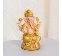 Elephant God Figurine Decor statue Lord Ganesha per il tempio del desktop