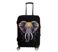Elephant Head - Copertura per bagagli da viaggio, lavabile, antigraffio, protezione per valigie, Stile:, XL