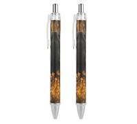 Elephant Mama and Little - Penna a sfera retrattile da 0,5 mm, con inchiostro gel per scrittura scorrevole, per ufficio, 2 pezzi, come da foto 3