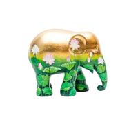ELEPHANT PARADE ELEFANTE GOLDEN LOTUS 15 CM