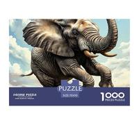 Elephant Puzzle 1000 Pezzi Per Adulti E Bambini Con Una Misura Impegnativo E Difficile Giochi Rilassamento,Idea Regalo Uomo E Donna 70x50cm/1000pcs
