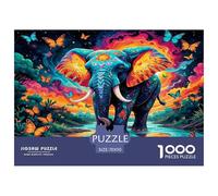 Elephant Puzzle Da 1000 Pezzi Per Bambini Curiosi: Scopri Mondi Nuovi E Esercita La Memoria!