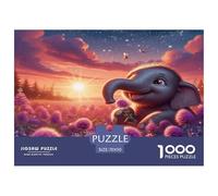Elephant Puzzle Da 1000 Pezzi Per Bambini Curiosi: Scopri Mondi Nuovi E Esercita La Memoria!