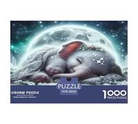 Elephant Puzzle Da 1000 Pezzi Per Famiglie in Weekend: Un Modo Divertente Per Passare Il Tempo Insieme!