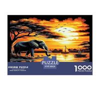 Elephant Puzzle Da 1000 Pezzi Per Famiglie Numerose: Un Progetto Comune Che Unisce Tutti!