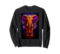 Elephant Space Fantastico fan della fauna selvatica e degli animali dello zoo, amante Felpa