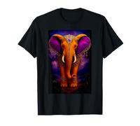 Elephant Space Fantastico fan della fauna selvatica e degli animali dello zoo, amante Maglietta