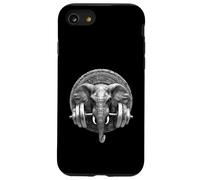 Elephant Weightlifting | Bodybuilding Fitness Allenamento Bestia Custodia per iPhone SE (2020) / 7/8