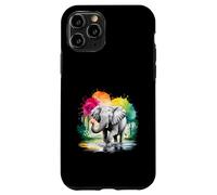 Elephant who plays in the water Custodia per iPhone 11 Pro