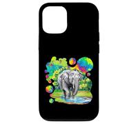 Elephant who plays in the water Custodia per iPhone 12/12 Pro