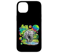 Elephant who plays in the water Custodia per iPhone 14 Plus