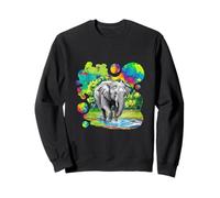 Elephant who plays in the water Felpa