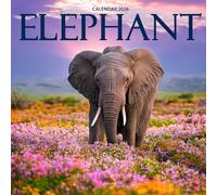 Elephants Calendar 2026: Majestic Photography of Gentle Giants in the Wild