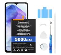 ElephantStory Batteria per Samsung Galaxy A23/ A23 5G/ A73 5G/ M23/ M33, EB-BM526ABY 5000 mAh Batteria di Ricambio Batteria Sostitutiva ai Polimeri di Litio con Strumenti di Riparazione