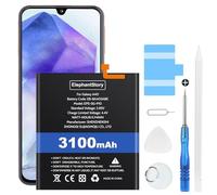 ElephantStory Batteria per Samsung Galaxy A40 SM- A405F, EB-BA405ABE 3100 mAh Batteria di Ricambio Batteria Sostitutiva ai Polimeri di Litio con Strumenti di Riparazione e Guida