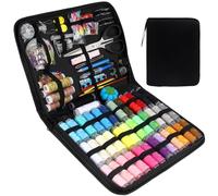 Elepl 226 Pezzi Kit Cucito Set Cucito Inclure Filo per Cucire Rocchetti Filo Bottoni Spille Aghi Apriasole Set da Cucito per Principianti Viaggiatori Parenti e Amici Cucito Accessori Sarta
