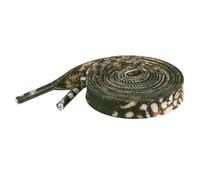 Elerevyo 1 Paio di Lacci Piatti con Stampa Leopardata per Scarpe da Ginnastica Lacci da 0.31'' per Scarpe da Trekking Casual Mimetico marrone 160cm/63.0"
