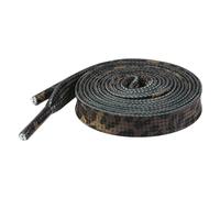 Elerevyo 1 Paio di Lacci Piatti con Stampa Leopardata per Scarpe da Ginnastica Lacci da 0.31'' per Scarpe da Trekking Casual Leopardo nero marrone 120cm/47.2"