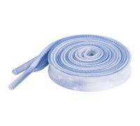 Elerevyo Lacci per Scarpe con Trama Piatta Lacci per Scarpe Tie Dye Stampati per Scarpe da Ginnastica Sportive 1 Paio Blu Giallo 140cm/55.1"