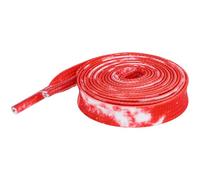 Elerevyo Lacci per Scarpe con Trama Piatta Lacci per Scarpe Tie Dye Stampati per Scarpe da Ginnastica Sportive 1 Paio Rosso -1 120cm/47.2"