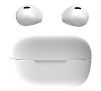 eleror Auricolari Bluetooth Wireless Invisibili, Mini Auricolari Piccoli, Cuffie Semi-In-Ear con Controllo Touch Per Lavoro/Casa/Musica/Audiolibri e Podcast(Bianco)