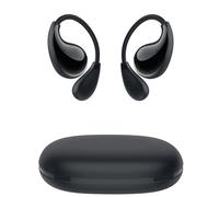 eleror Snug 10 auricolari sportivi Bluetooth aperti, cuffie wireless ultra leggere con gancio per l'orecchio, vestibilità sicura per corsa e ciclismo, chiamate chiare ENC e consapevolezza ambientale