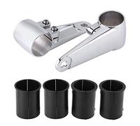 Elerose 2PCS Faro per moto laterale Staffa di montaggio per forcella anteriore per tubo forcella 35mm-41mm