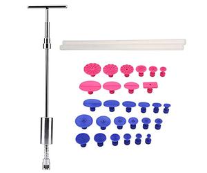 Elerose Auto Dent Puller Kit Auto Dent Kit di rimozione a Dent Ding Dent Remover Paintless Dent Kit di riparazione Auto ammaccatura estrattore adatto per tira cocci carrozzeria