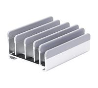 Elestoria Supporto regolabile per computer portatile, adatto a 5 dispositivi, design moderno, regolazione senza attrezzi, protettivo e stabile