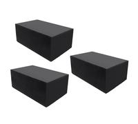 eletech Tampone in Gomma per cric Sollevatore Auto Supporto Ponte Sollevatore a Forbice Supporto Universale Professionale per martinetto Idraulico a Scissor cavalletto Automobile (3pcs 180x120x95mm)