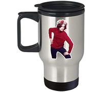 Eletina Tazza floreale per il miglior Matthew Gray Gubler (viaggio) Criminal Minds Tv Show Spencer Reid Decor camicia accessori merchandising decalcomania divertente mamma tazza da caffè regalo 400 ml