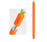 ELETIUO Custodia in silicone compatibile con Apple Pencil (USB-C), custodia protettiva con impugnatura con accessori per tappi, custodia antiscivolo con supporto magnetico per Apple Pencil di terza