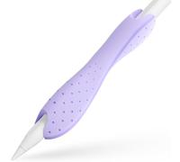 ELETIUO Impugnatura compatibile con Apple Pencil Pro, modello USB-C, 1a/2a generazione, custodia protettiva in silicone con texture antiscivolo, design ergonomico a doppia testa, ricarica magnetica e