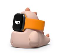 ELETIUO Supporto per caricabatterie compatibile con Apple Watch Series Ultra/8/SE2/7/6/SE/5/4/3/2/1 (49 mm, 45 mm, 44 mm, 42 mm, 41 mm, 40 mm, 38 mm), supporta la modalità comodino, rosa