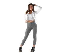 ELETTA MILANO Leggings Termico Donna EL-12107 Modello effetto lana pied de poule