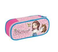 Elettra Lamborghini Portapenne Scuola Round Plus Con Elastici e Tasca