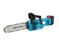 elettrica a batteria da 12 pollici Motosega Motore brushless Lavorazione del legno Taglierina for potatura Attrezzo da giardino for batteria 18V Per tagliare e sbavare(One big battery)