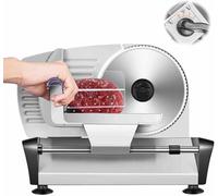 Elettrica Fettatrice Di Carne Con Spessore Regolabile, Lama In Acciaio Inossidabile Per Uso Domestico - Perfetta Per Tagliare Carne, Tostato, Salsiccia E Frutta Dura